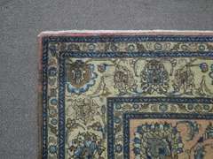 Semi Antique All-over Persian Tabriz 8.4x8.11