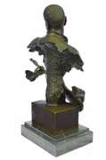 Music Musician Guitar Player Bronze Statue