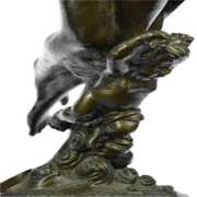 Woman with Grapes Bronze Statue