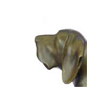 Basset Hound Hush Puppy Bronze Statue