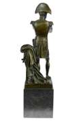 French Emperor Napoleon Bronze Statue
