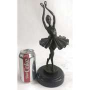 Abstract Ballerina Bronze Sculpture Figurine