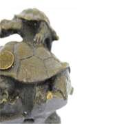 Vienna Bronze Snapping TURTLE TORTOISE Collectible Figurine Sculpture Statue