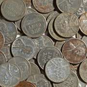 100 WW 11 1943 Steel Cents