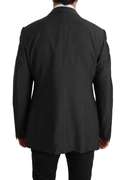 ARMANI  Gray 100% Wool METROPOLITAN Jacket Blazer