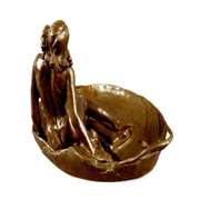 Amazing Jewelry Holder Bronze Sculpture