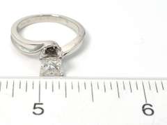 .75ct Princess Cut Diamond Ring, PLAT
