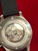 Ernst Benz Chronoscope Automatic Steel 47mm Rubber Band Watch authentic val7750