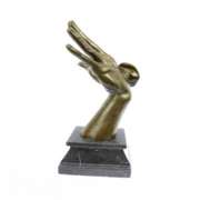 Walls Have Ears Bronze Sculpture