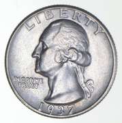 1937-D Washington Quarter