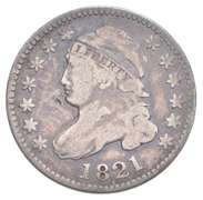1821 Capped Bust Dime