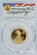 Perfect 2011-W $10 Gold. Reagan signed  PCGS PR70DCAM