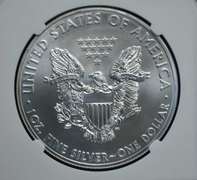 2012 W Silver Eagle First Realese NGC MS 70