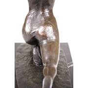 Dancer Bronze Statue on Marble Base