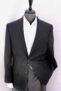 Black Color Textured Comfort Fit Notch Lapel Sport Coat