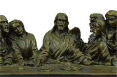 Christian Faith Last Supper Bronze Sculpture