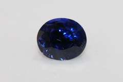Compelling Blue Velvet Sapphire i- 0.99 ct.