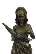 Fortuna Roman Goddess Bronze Statue