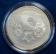 2011 Medal Of Honor Commemorative Coins Set BU & Proof
