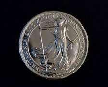 2013  One Ounce Silver Britannia