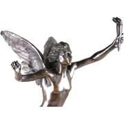 Winged Fairy by Dumont Bronze Sculpture