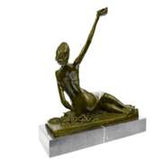 Nude Female Bronze Sculpture