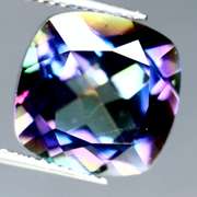 Brilliant multi-color 12.1mm 6.96ct Mystic Quartz