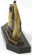 Graceful Nude Dancer Bronze Figurine