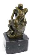 Rodin Famous Kiss Bronze Sculpture Figurine Statue