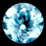 Fiery 3.68ct heavy flashing Topaz solitaire