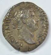 Scarce Hadrian Roman Silver Denarius,117-138 AD