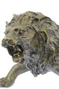 Wildlife Edition African Lion Bronze Sculpture