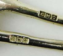 6 Sterling Silver Demi-Tasse Spoons