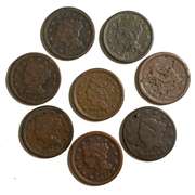 8 Large Cents