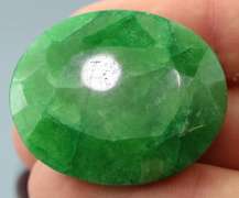 Heavy 86.5ct forest green Emerald