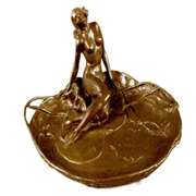 Amazing Jewelry Holder Bronze Sculpture