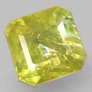 Gorgeous 3.94ct color shifting Russian Sphene