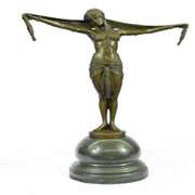 Classic Belly Dancer Bronze Sculpture