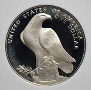 1984 S Olympics Commemorative Silver Dollar PF 69 Ultra Cameo NGC