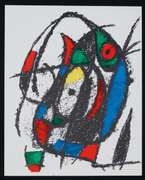 JOAN MIRO LITHOGRAPHIE ORIGINALE 1975