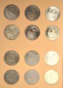 Lot of Eisenhower Dollar Coins in Dansco Album