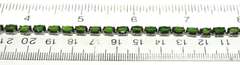 Sterling Silver Emerald Tennis Bracelet