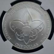 2010 P Boy Scouts Commemorative  NGC MS 70
