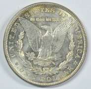 Better date 1902-P Morgan Silver Dollar. Nice BU