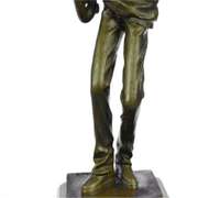 Saxophone Player Musician Bronze Sculpture