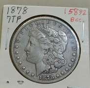 1878-8TF Morgan Dollar  circ