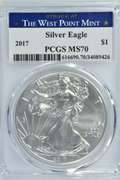 Flawless 2020 $1 Silver Eagle. PCGS MS70 FIRST STRIKE