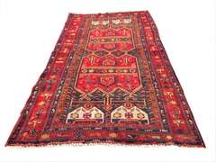 Captivating 1950s Armenian Weave Vintage Talesh