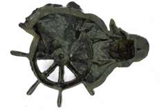 Mount Ship Pirate Home Restaurant Casino Decor Bronze