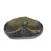 Soaking Dish Tray Nude Female Bronze Statue